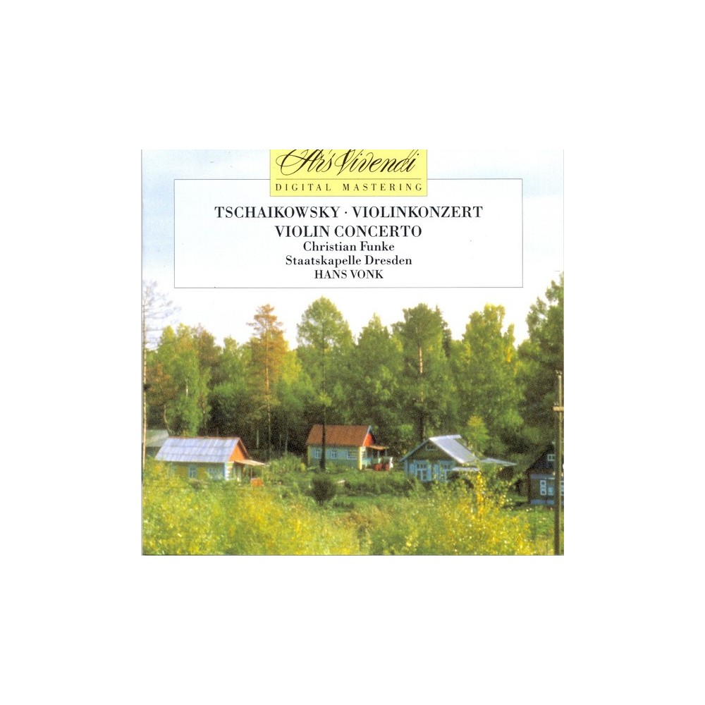 TCHAIKOVSKY - Vonk - Concerto pour violon en ré majeur op.35